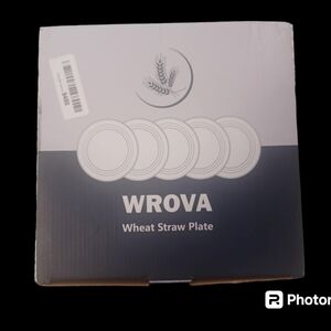 WROVA Wheat Straw Plates